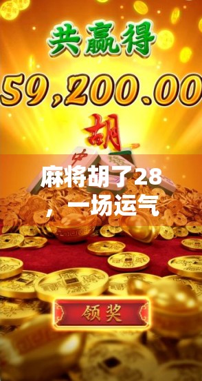 麻将胡了28，一场运气与策略的博弈，背后藏着多少人生隐喻？