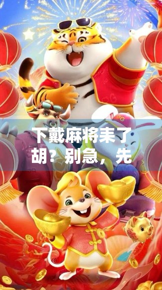 下戴麻将耒了胡?别急,先搞清这胡字背后的玄机! 下戴麻将耒了胡?别急,先搞清这胡字背后的玄机!