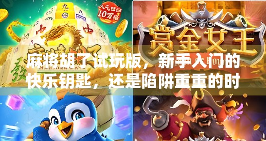 麻将胡了试玩版，新手入门的快乐钥匙，还是陷阱重重的时间黑洞？