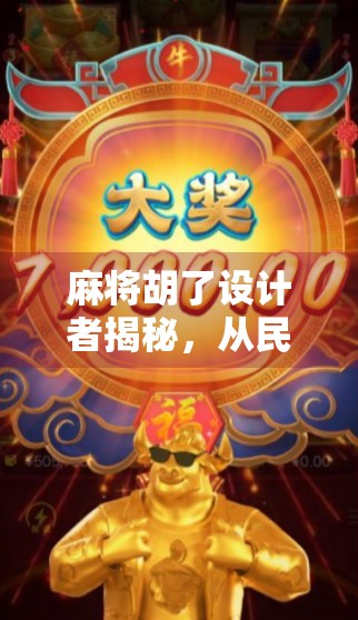 麻将胡了设计者揭秘，从民间游戏到数字爆款的逆袭之路