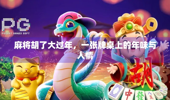 麻将胡了大过年，一张牌桌上的年味与人情