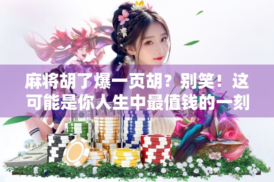 麻将胡了爆一页胡？别笑！这可能是你人生中最值钱的一刻！